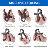R Shaped Spring Grip Professional Wrist Strength Arm Muscle Finger Rehabilitation Training Exercise Fitness Equipment