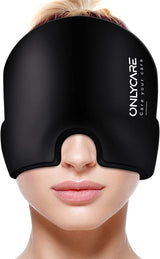 Maske Mütze Relief Cap, Headache Hat Kühlmaske Kühlmütze Kühlhaube Kappe Kühlpads Gel Zur Linderung Von Migräne/Kopfschmerzen