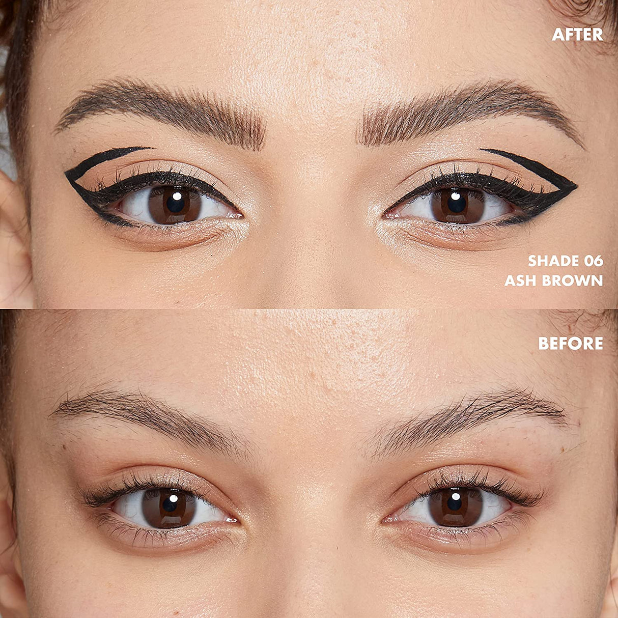 NYX Professional Makeup Augenbrauenstift, Lift N Snatch Brow Tint Pen, Wischfest, Transferfest, Ash Brown