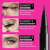 NYX Professional Makeup Epic Ink Eye Liner, Filzstift, Wasserfest, Vegane Formel, Shade 01