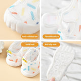 Summer Breathable Air Mesh Kids Sandals 1-4T Baby Unisex Casual Shoes Anti-Slip Soft Sole First Walkers Infant Lightweight Shoes