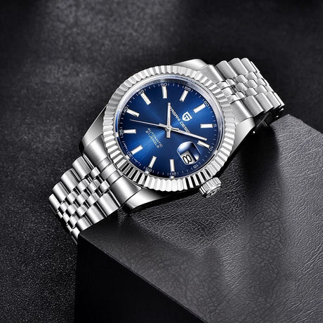 Men Mechanical Watch Luxury Automatic Watch Sport Stainless Steel 100M Waterproof Watch for Men