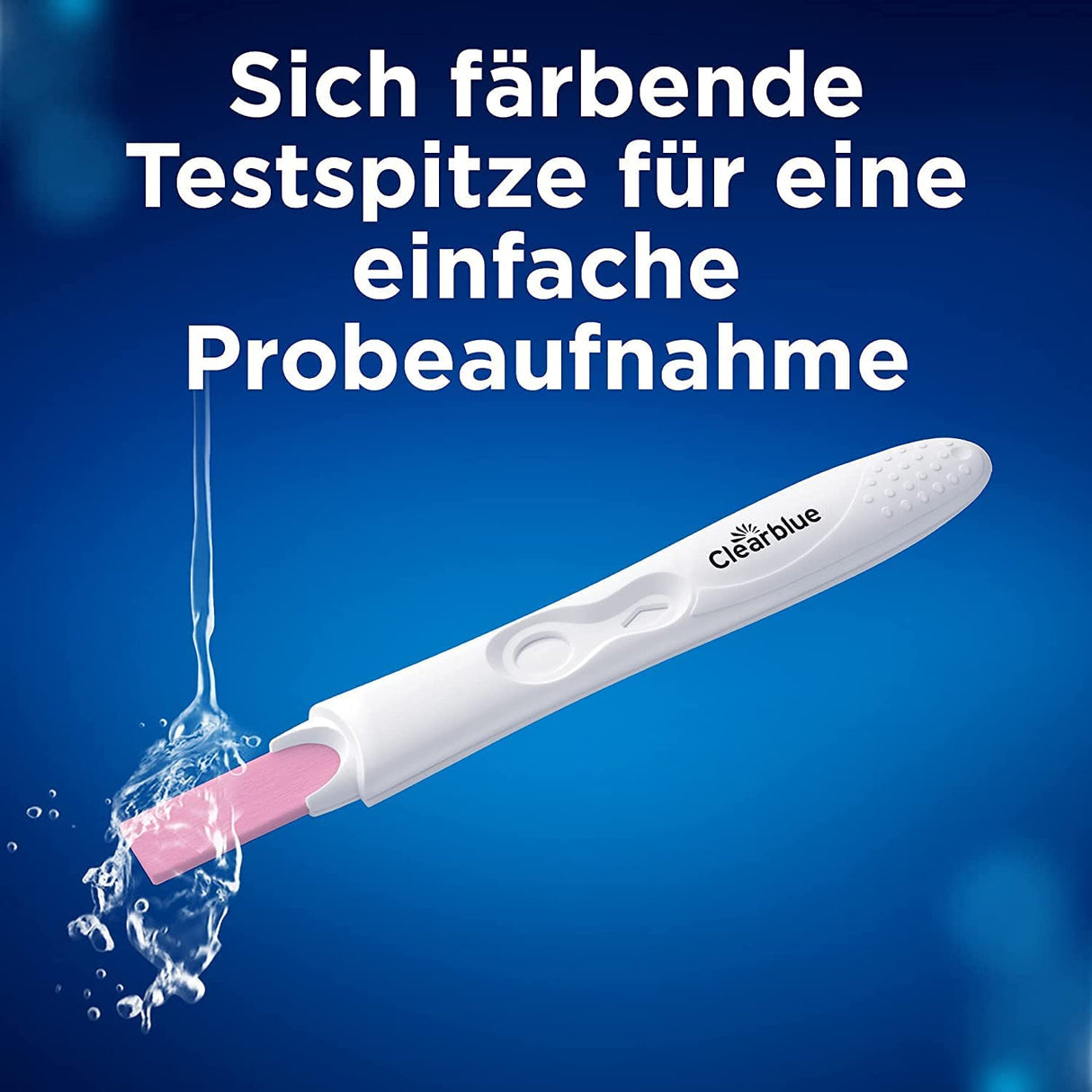 Clearblue Schwangerschaftstest Frühe Erkennung, Frühtest, Pregnancy Test, 1X Frühschwangerschaftstest / Schwangerschaftsfrühtest, Über 99 % Zuverlässig, Schwangerschaft Bestimmen,25 Miu/Ml | 1Er Pack