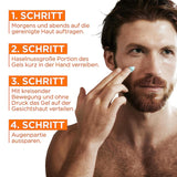 L'Oréal Men Expert Gesichtspflege Gegen Müde Haut Für Männer, Belebende Feuchtigkeitscreme Vitamin C, Hydra Energy Feuchtigkeitspflege 24H Anti-Müdigkeit, [Amazon Exclusive], 1 X 100 Ml