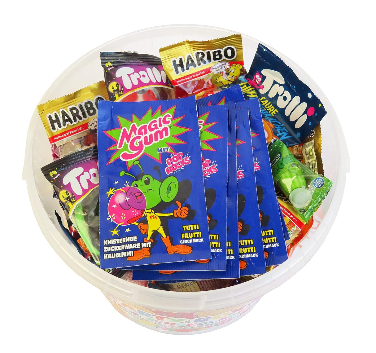 Süßigkeiten – Mix Party Box Ohne Schokolade Mit 1Kg, Für Kindergeburtstag Mit 6 Kinder, 1Er Pack (1 X 1 Kg), Süßigkeiten Großpackung