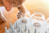 TRIXIE Interaktives Intelligenzspielzeug Für Katzen "Cat Activity Strategie-Spiel Fun Board, 30 × 40 Cm, Hellgrau"- 4590