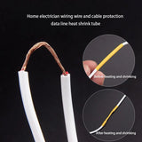 328Pcs of Colored Heat Shrink Tubing Shrink Pe Insulated Heat Shrink Tubing for Electrical Wire Sleeving Protector