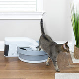 Petsafe Simply Clean Selbstreinigende Automatische Katzentoilette, Verwendet Klumpendes Katzenstreu, Kein Schaufeln, Elektrische Katzentoilette, Reduzierter Geruch, Austauschbarer Kohlefilter