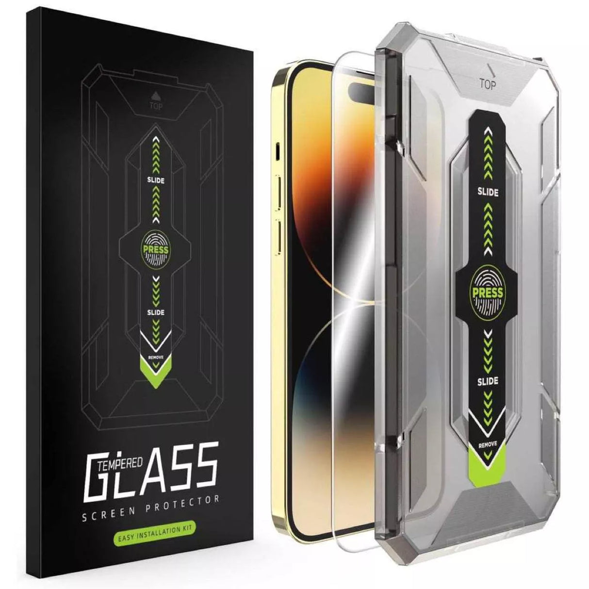 Lastemperedglass Protection for Apple iPhone 13 | 14 | 13 Pro - Premium Screen Protector from Tripple K&S - Just €5.95! Shop now at Triple K&S