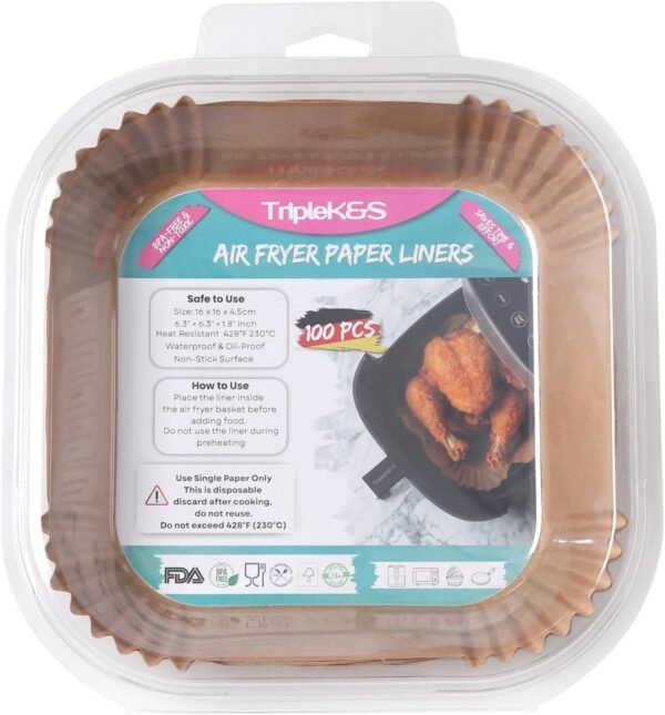 Triple k&s airfryer backpapier Triple k&s airfryer backpapier