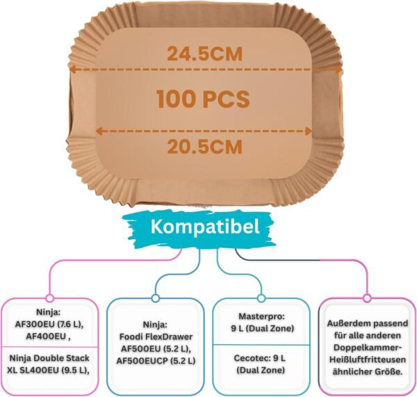 Triple k&s airfryer backpapier Triple k&s airfryer backpapier